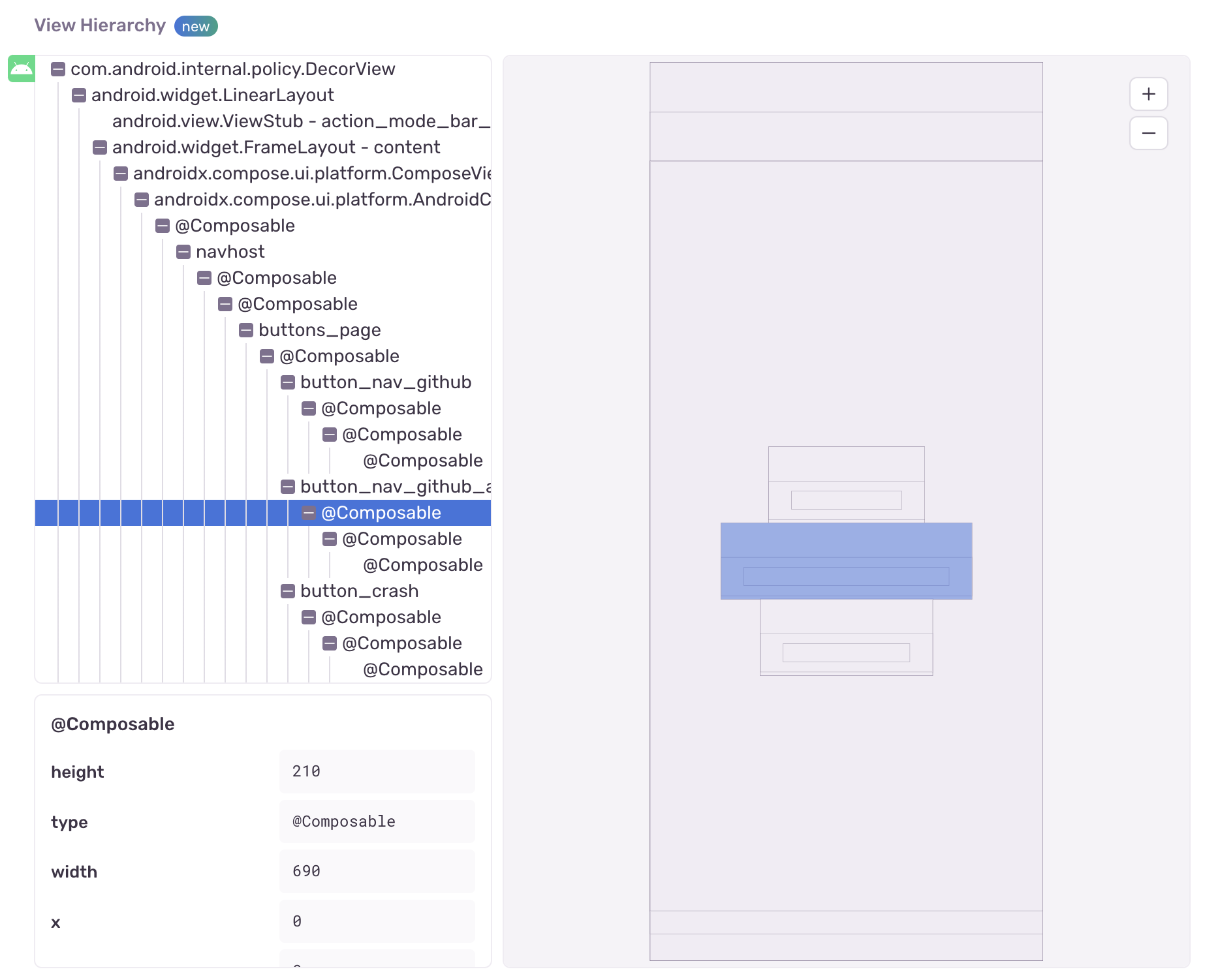 View Hierarchy Example